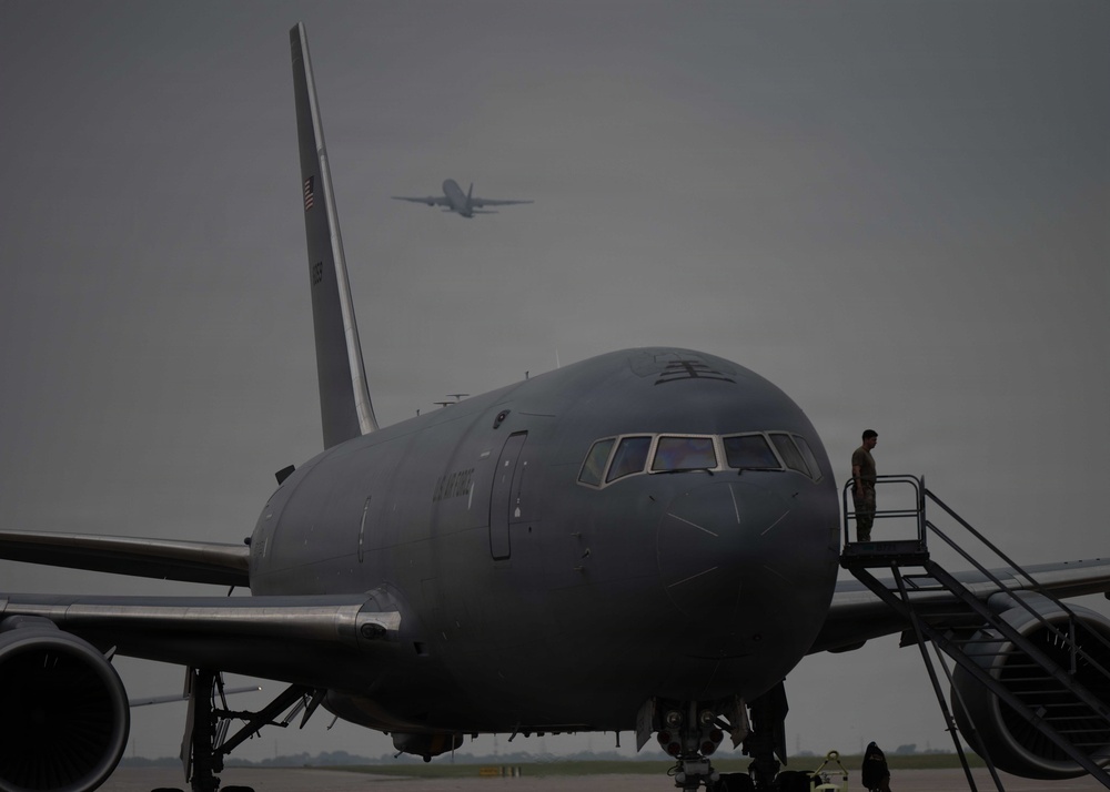 McConnell Completes Flightline Shuffle Ahead of Severe Weather