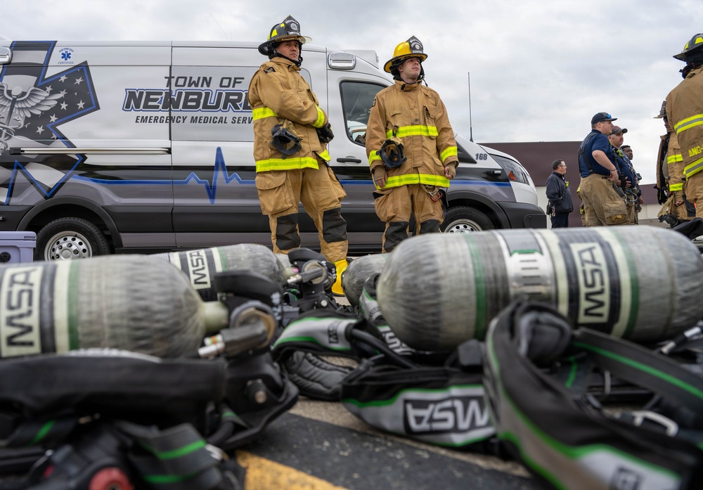 105th live-burn training
