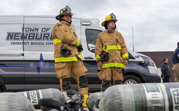 105th live-burn training