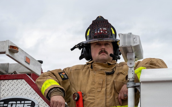 105th live-burn training