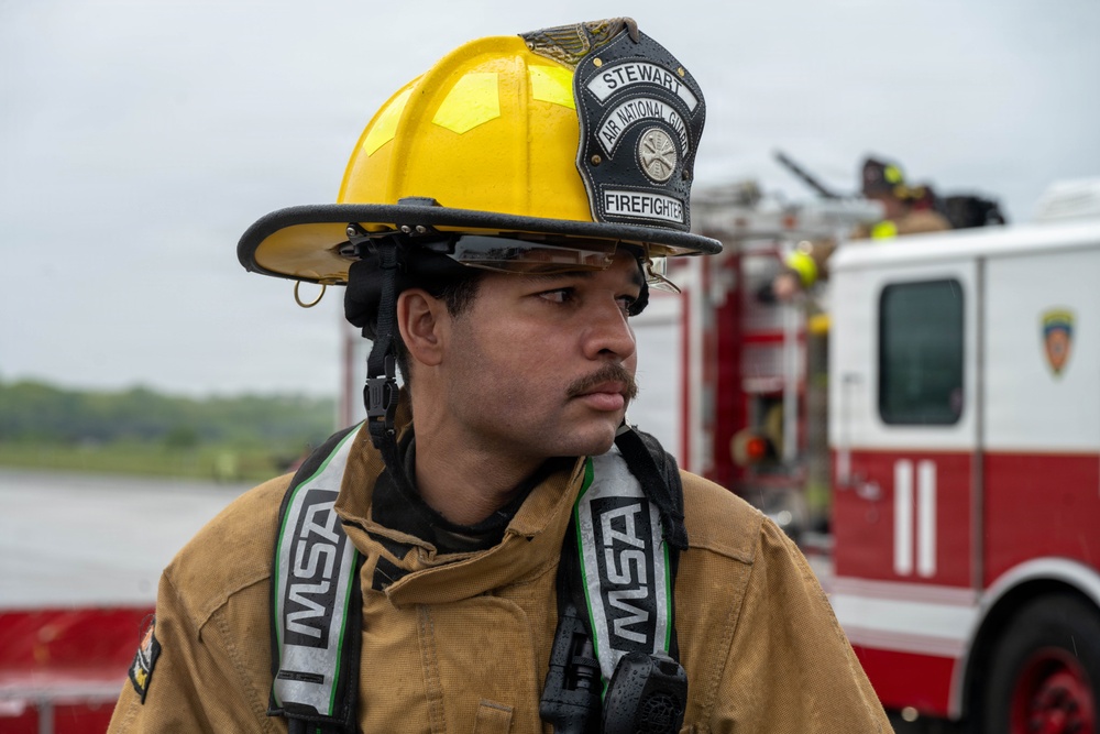 105th live-burn training
