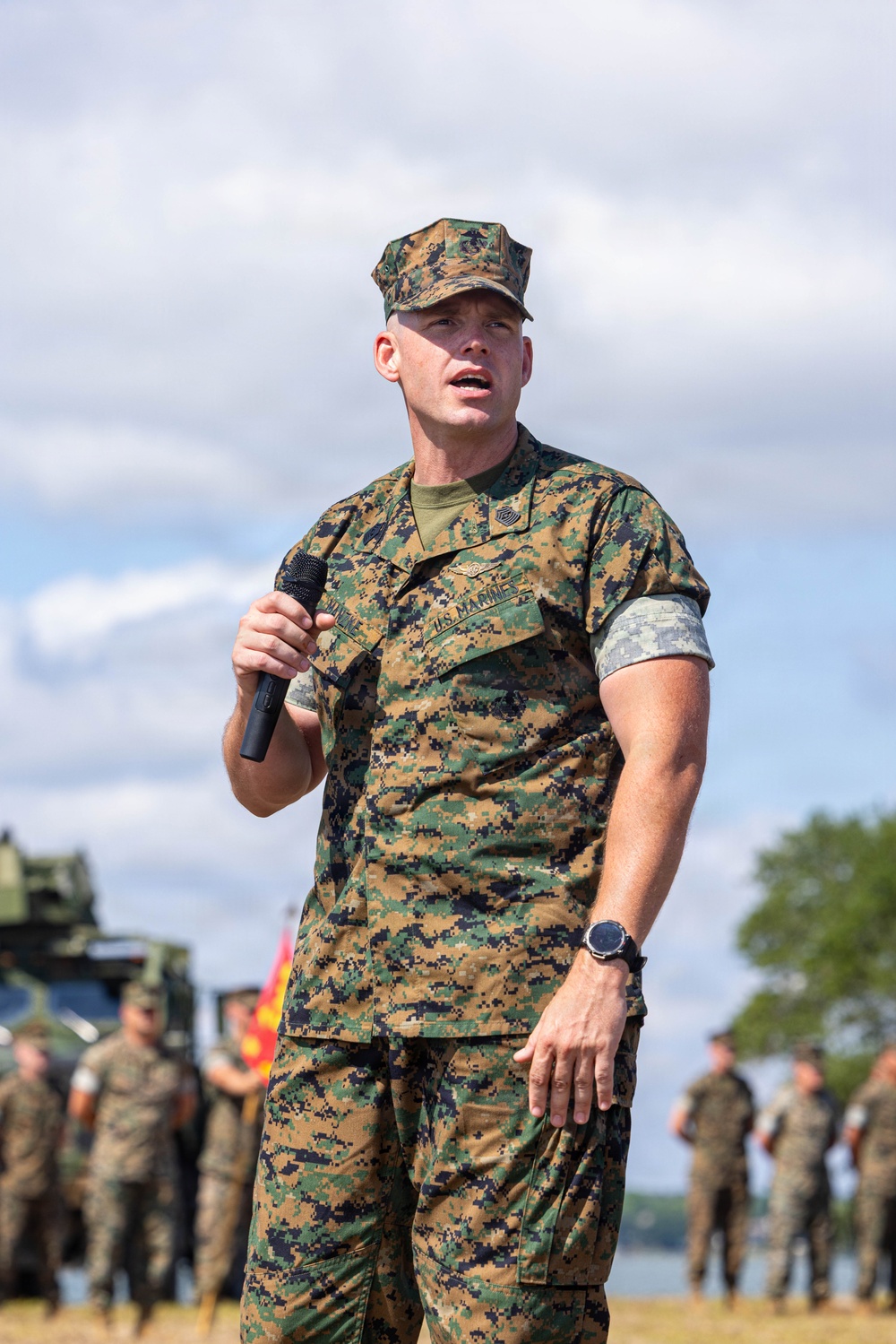 2nd Assault Amphibian Battalion Sergeant Major Relief and Appointment