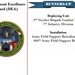 AFSBn-Lewis declared runner up for Installation DEA