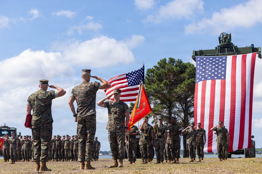 2nd Assault Amphibian Battalion Sergeant Major Relief and Appointment