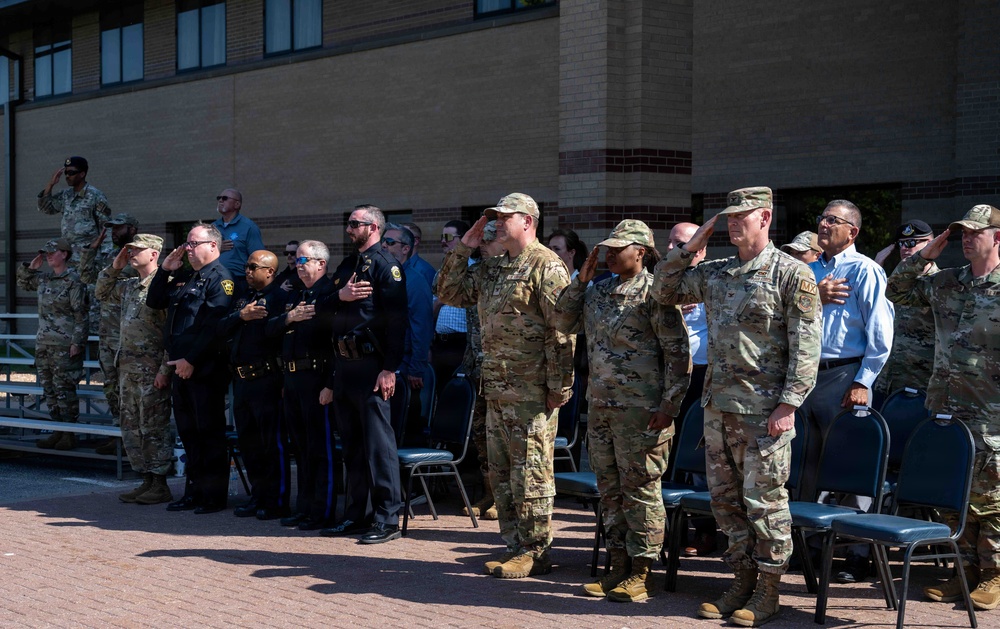 Remember The Fallen: 22nd ARW Police Week closing ceremony