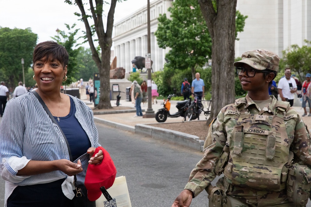 Mississippi National Guardsmen Assist Security for Rededicate 250