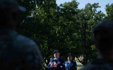 Remember The Fallen: 22nd ARW Police Week closing ceremony