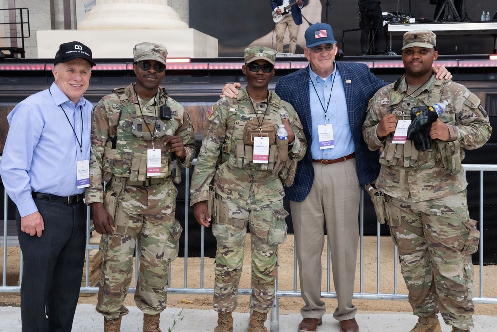Mississippi National Guardsmen Assist Security for Rededicate 250