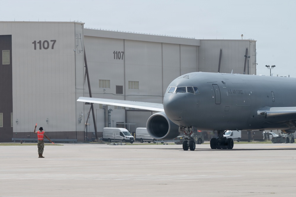 McConnell Completes Flightline Shuffle ahead of Severe Weather