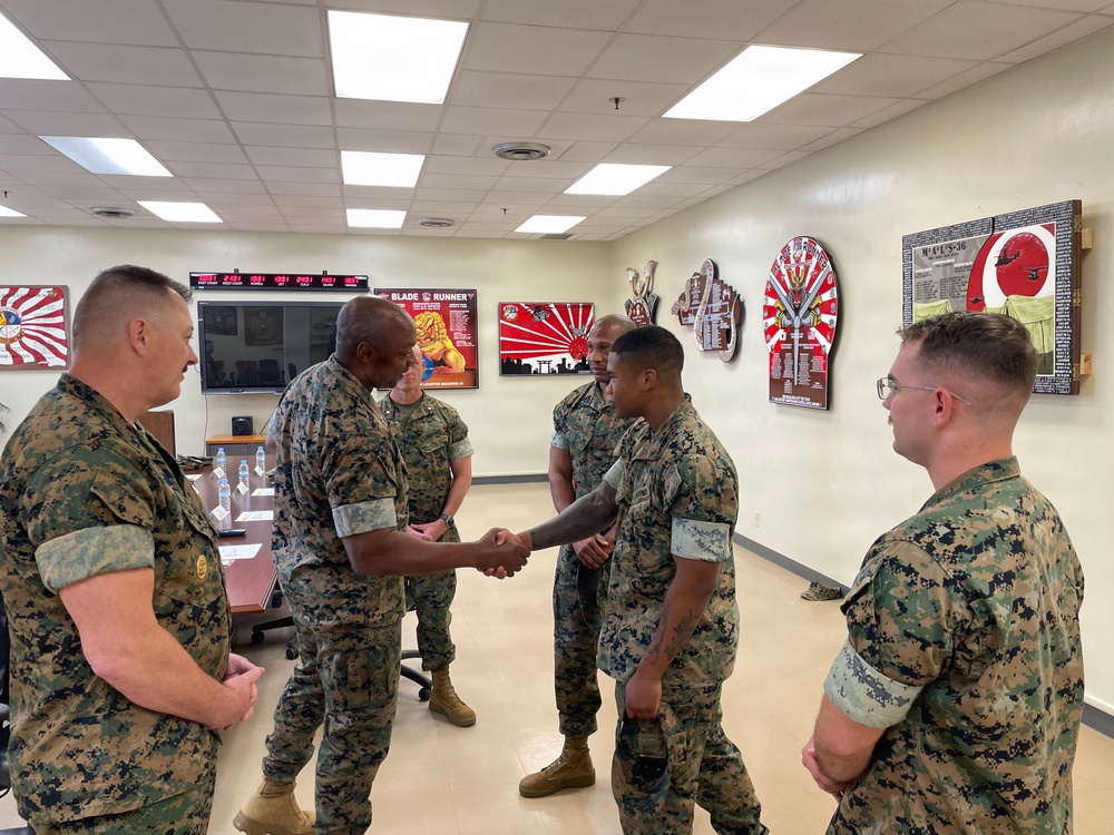 3rd MAW AWC visits units in Okinawa