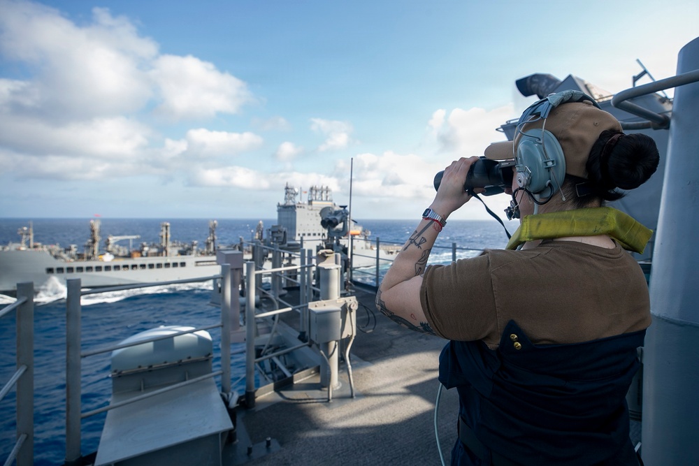 USS Tripoli Refueling-at-Sea