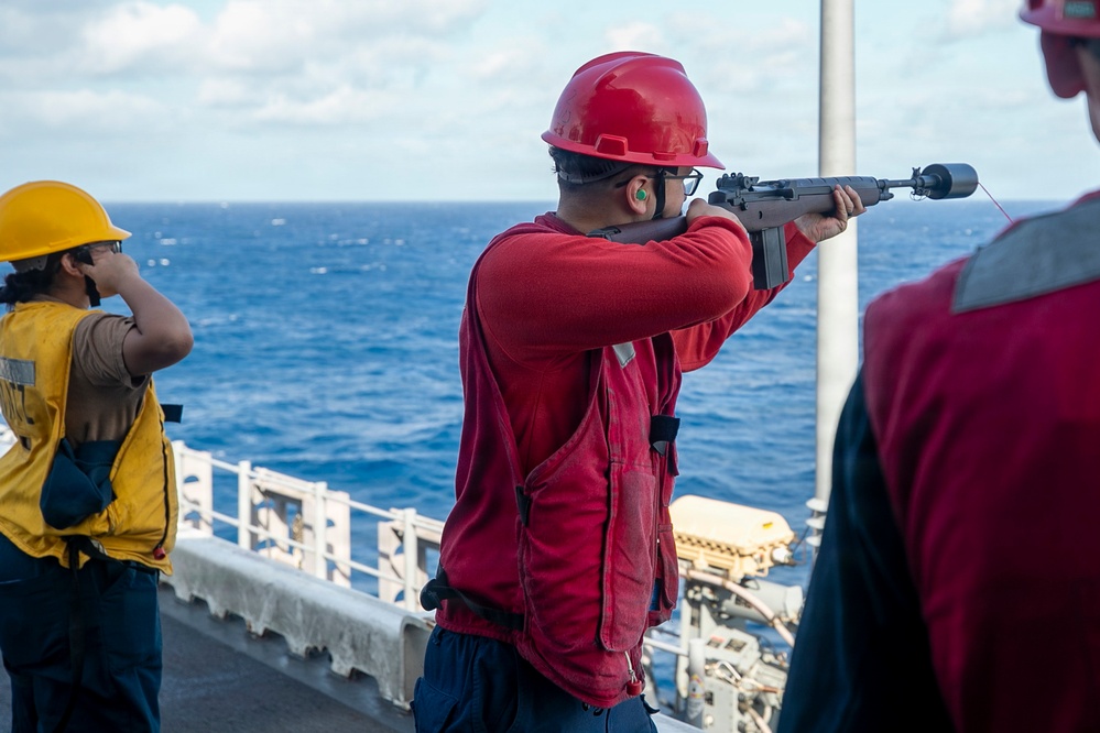 USS Tripoli Refueling-at-Sea
