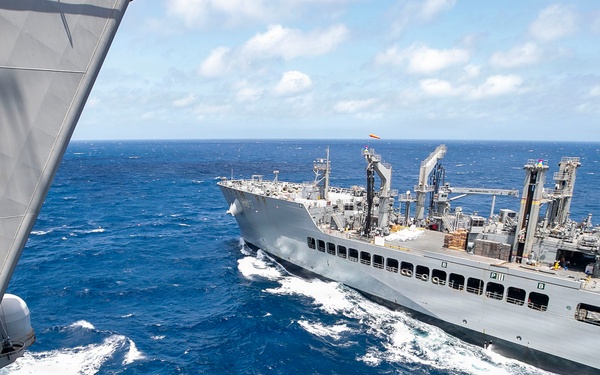 USS Tripoli Refueling-at-Sea