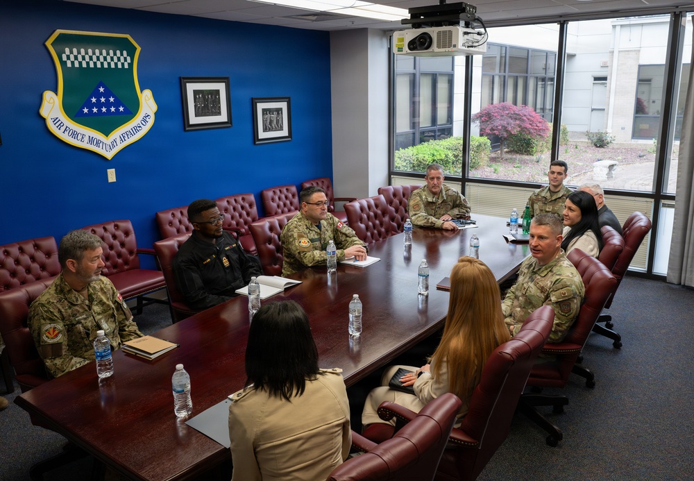 Canadian Armed Forces Visit AFMAO at Dover AFB