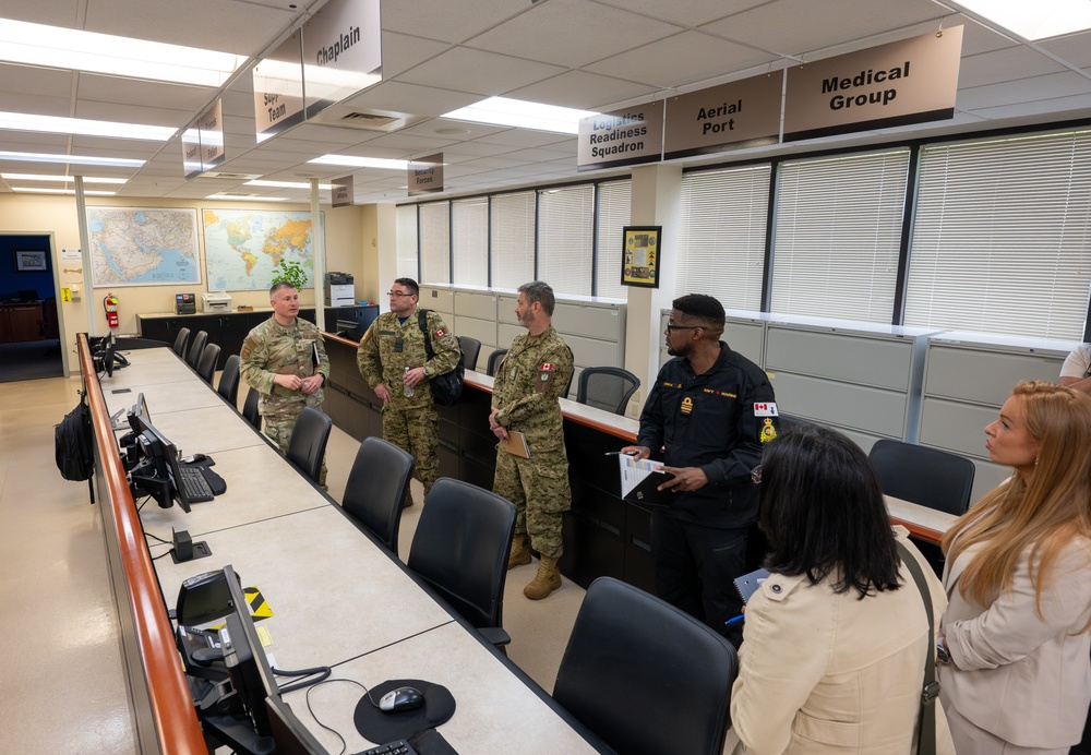 Canadian Armed Forces Visit AFMAO at Dover AFB