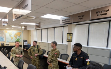 Canadian Armed Forces Visit AFMAO at Dover AFB