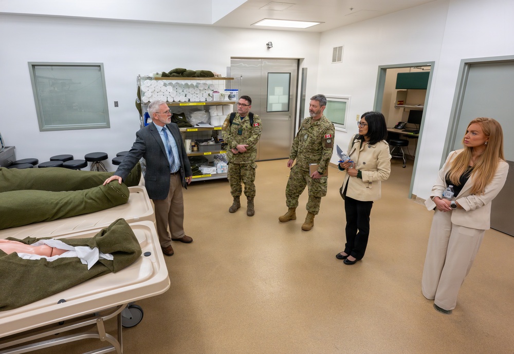 Canadian Armed Forces Visit AFMAO at Dover AFB
