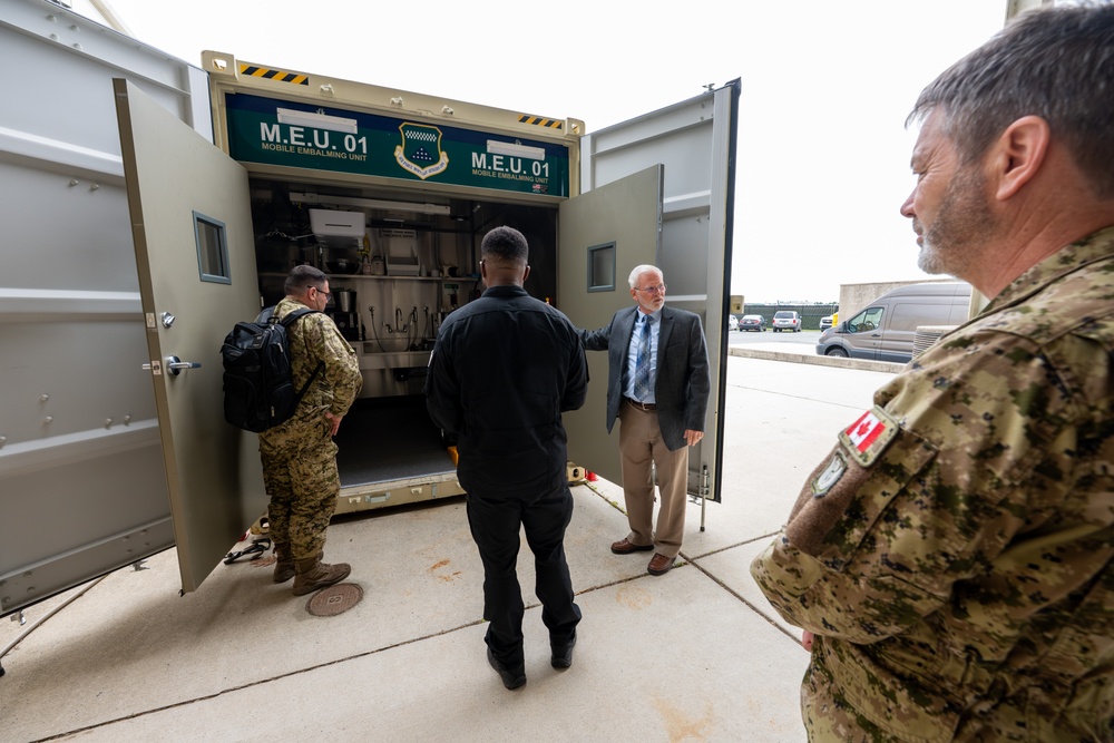 Canadian Armed Forces Visit AFMAO at Dover AFB