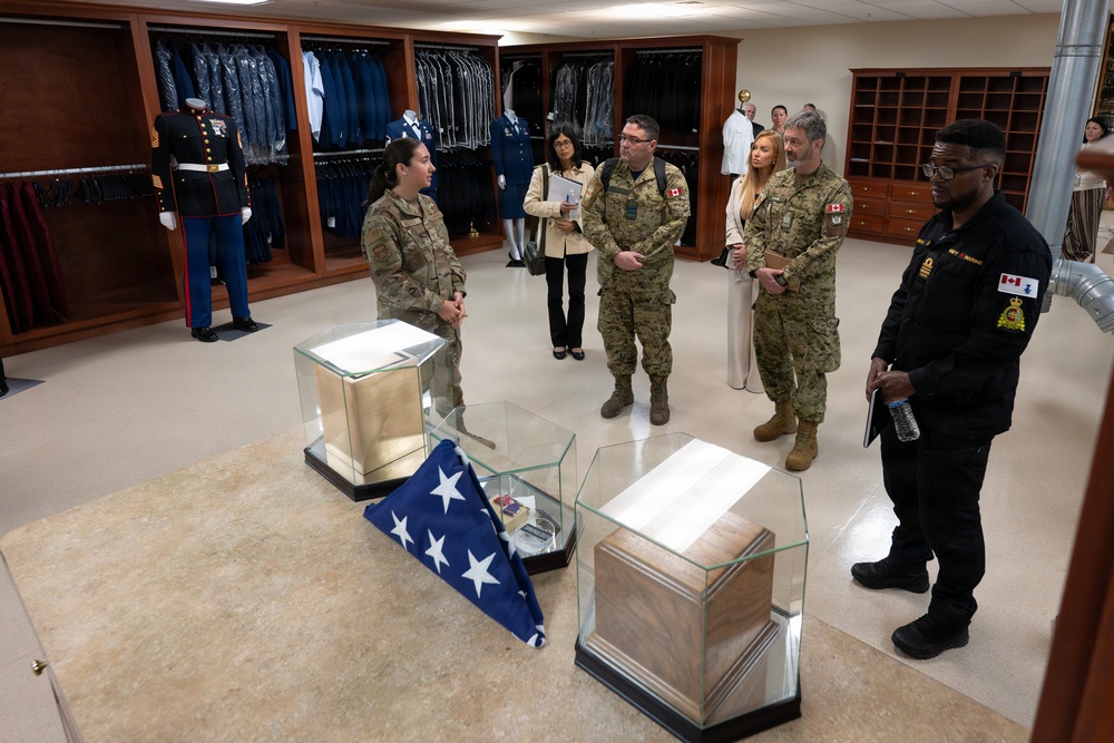 Canadian Armed Forces Visit AFMAO at Dover AFB