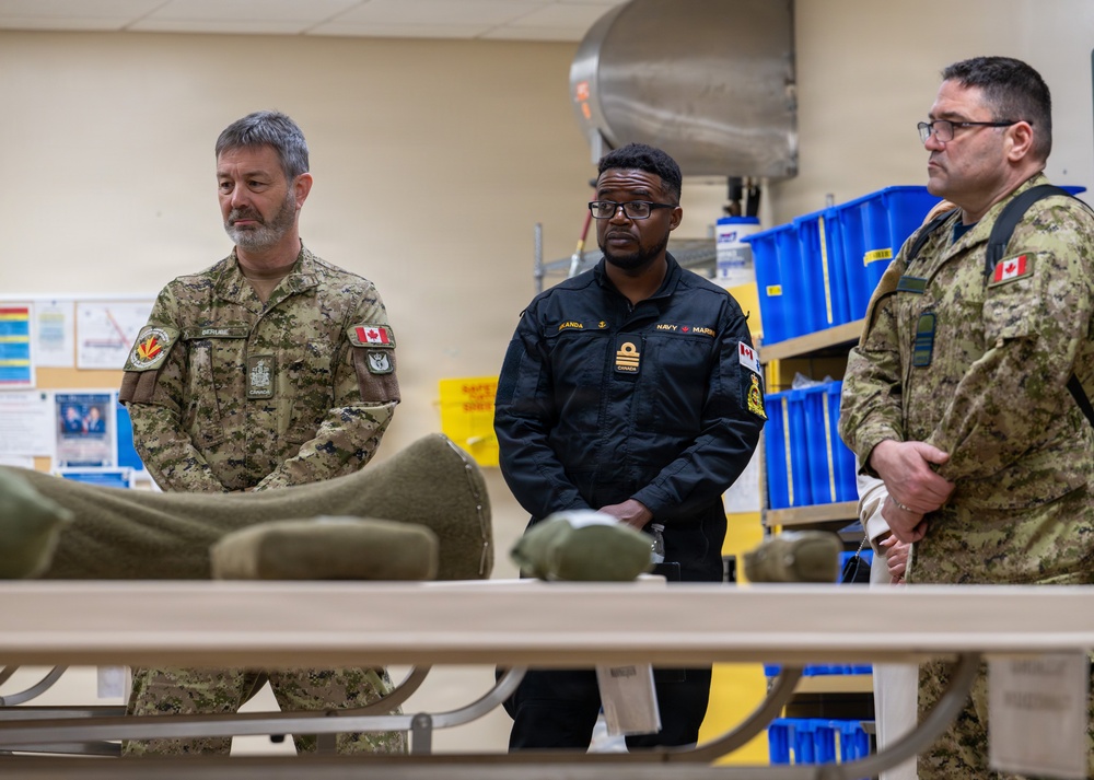 Canadian Armed Forces Visit AFMAO at Dover AFB