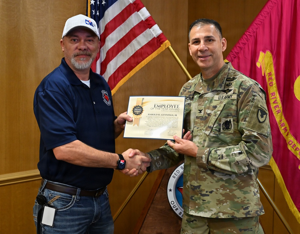 Red River Army Depot honors 2025 Employees of the Year