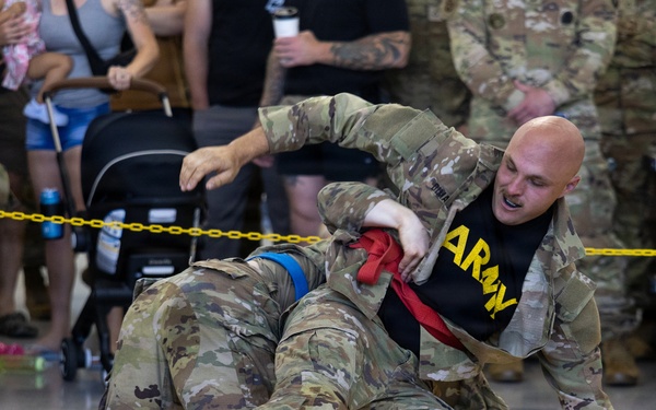 Week of the Eagles Combatives Tournament Day 1