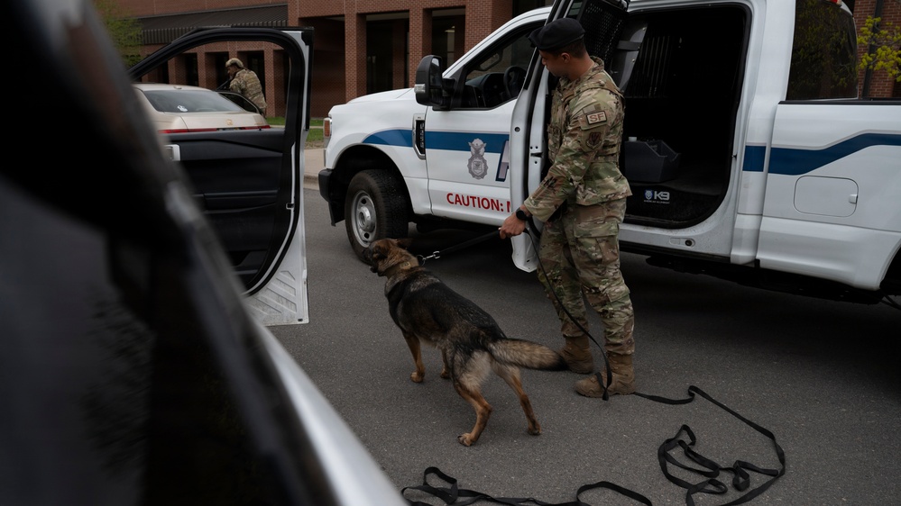 319th Security Forces Squadron observes National Police Week