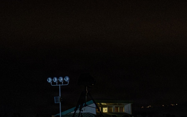 India Company Conducts Nighttime Short Bay Live Firing