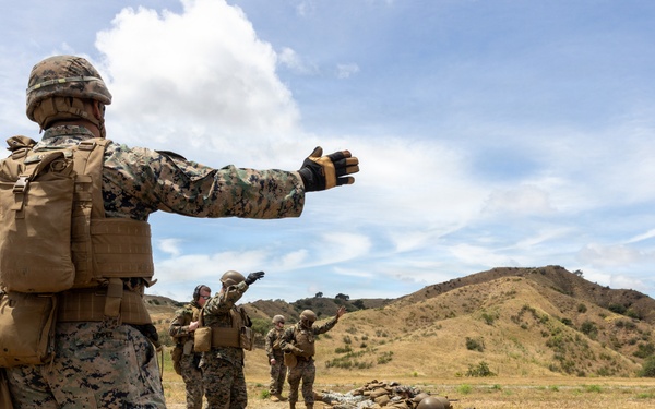 Marines with CLB 13 Conduct a Live-Fire Range