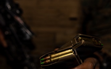 India Company Conducts Nighttime Short Bay Live Firing