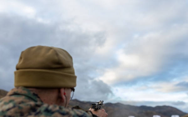 Marines with CLB 13 Conduct a Live-Fire Range