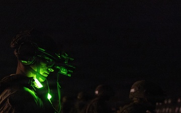 India Company Conducts Nighttime Short Bay Live Firing