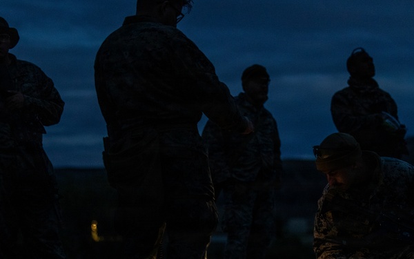 Marines with CLB 13 Conduct a Live-Fire Range