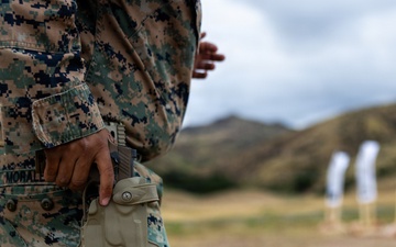 Marines with CLB 13 Conduct a Live-Fire Range