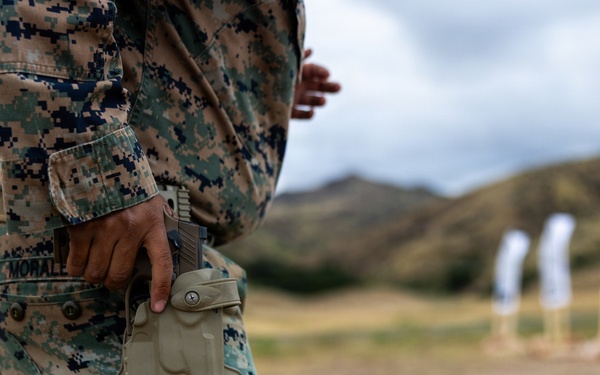 Marines with CLB 13 Conduct a Live-Fire Range