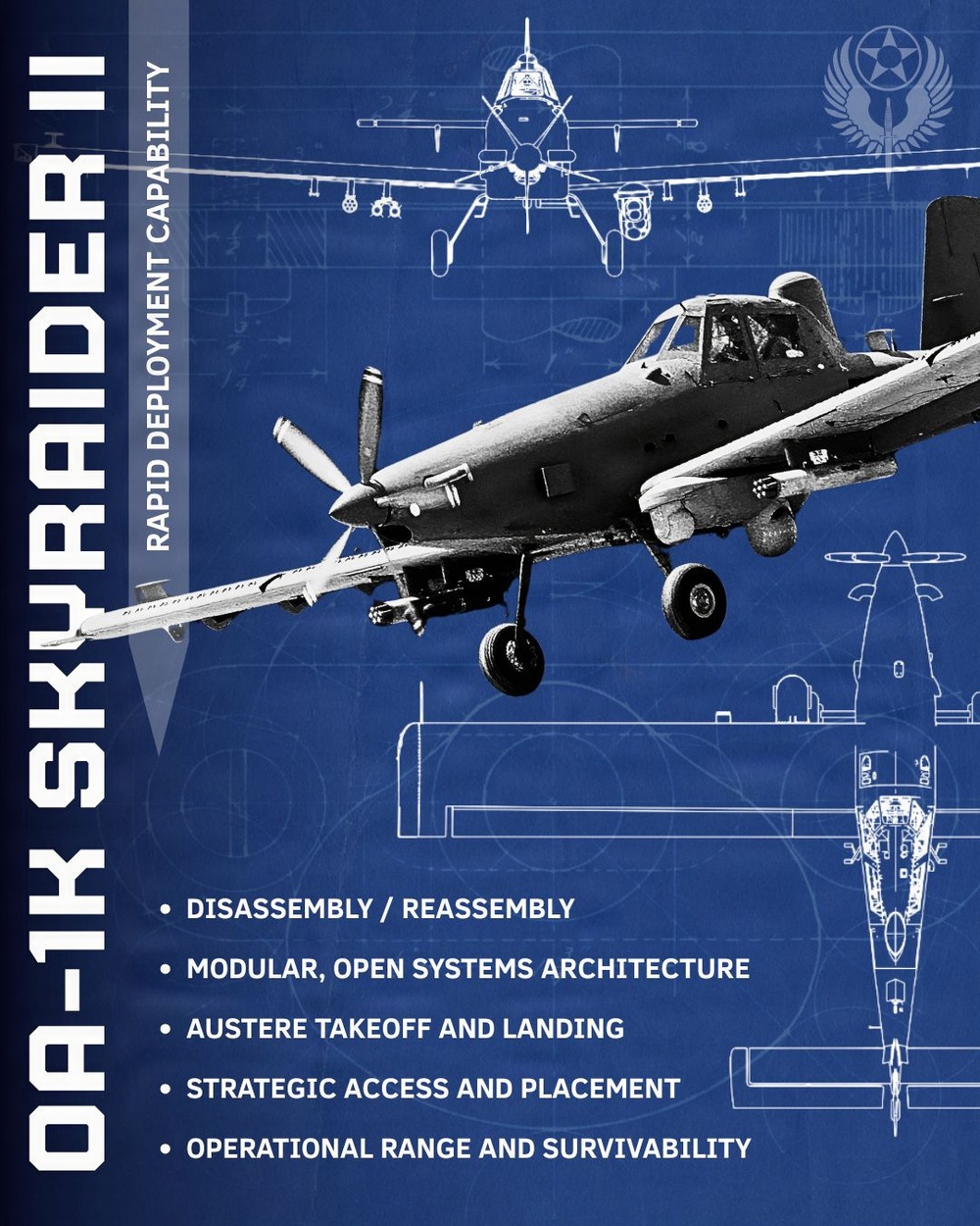 AFSOC unveils OA-1K Skyraider II rapid deployment capability at SOF Week