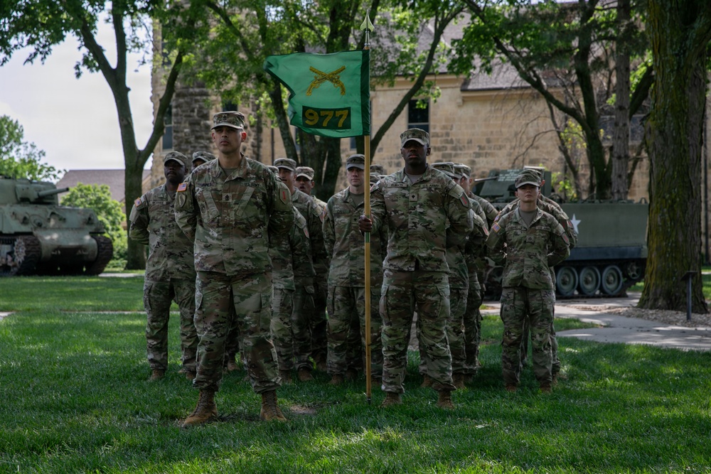 977th Military Police Company Change of Command on Fort Riley, Kan., May 18, 2026