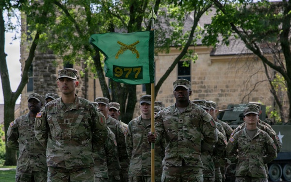 977th Military Police Company Change of Command on Fort Riley, Kan., May 18, 2026