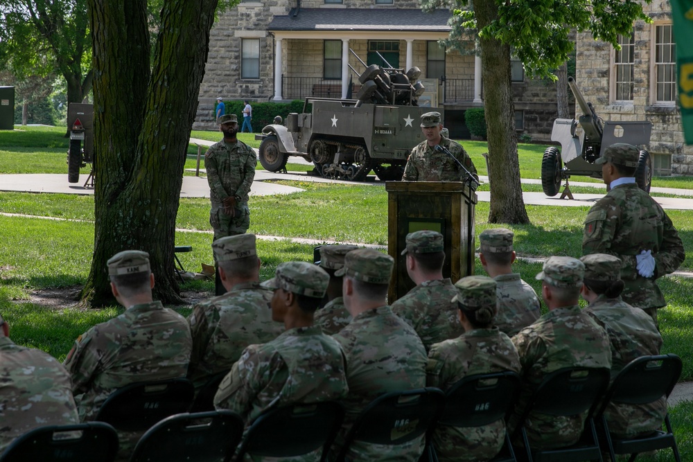 977th Military Police Company Change of Command on Fort Riley, Kan., May 18, 2026