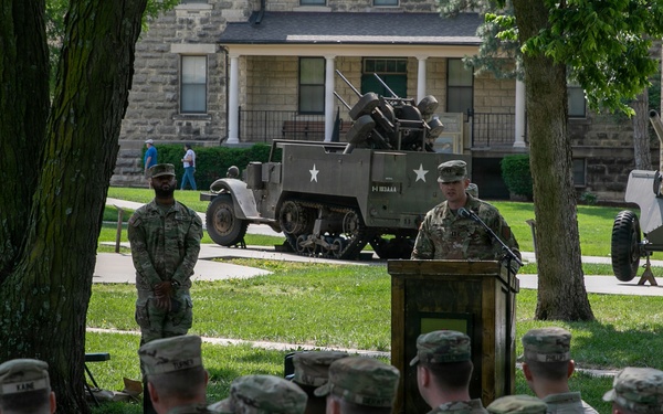 977th Military Police Company Change of Command on Fort Riley, Kan., May 18, 2026
