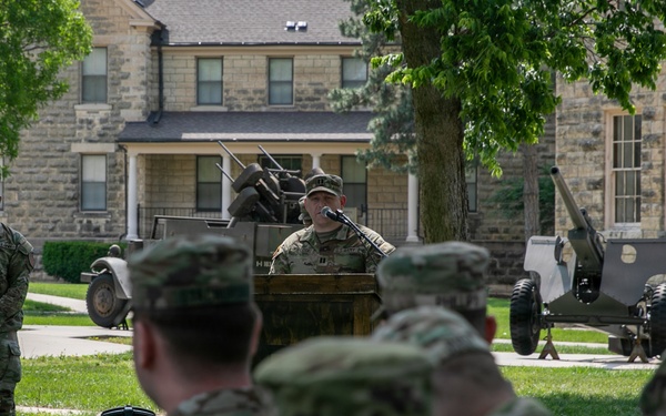 977th Military Police Company Change of Command on Fort Riley, Kan., May 18, 2026