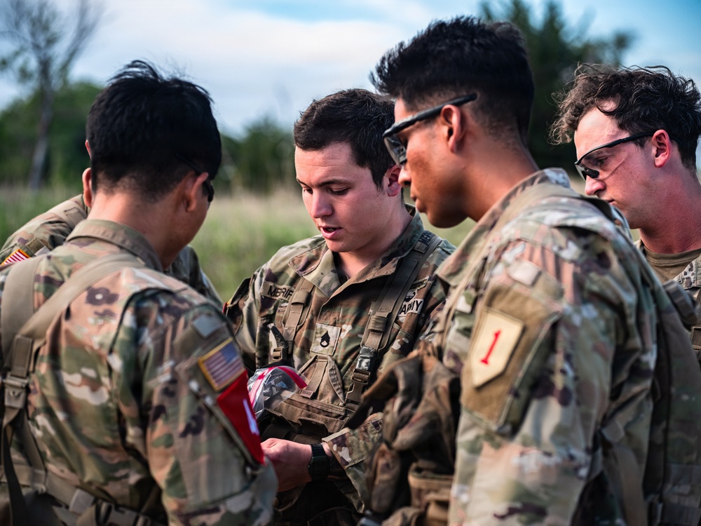 1ID Soldiers compete in the 2026 Division level Best Squad Competition