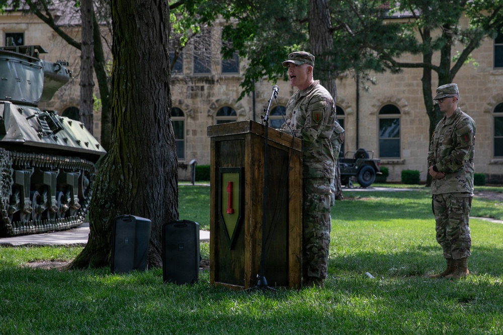977th Military Police Company Change of Command on Fort Riley, Kan., May 18, 2026