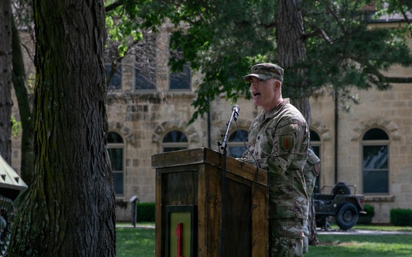 977th Military Police Company Change of Command on Fort Riley, Kan., May 18, 2026