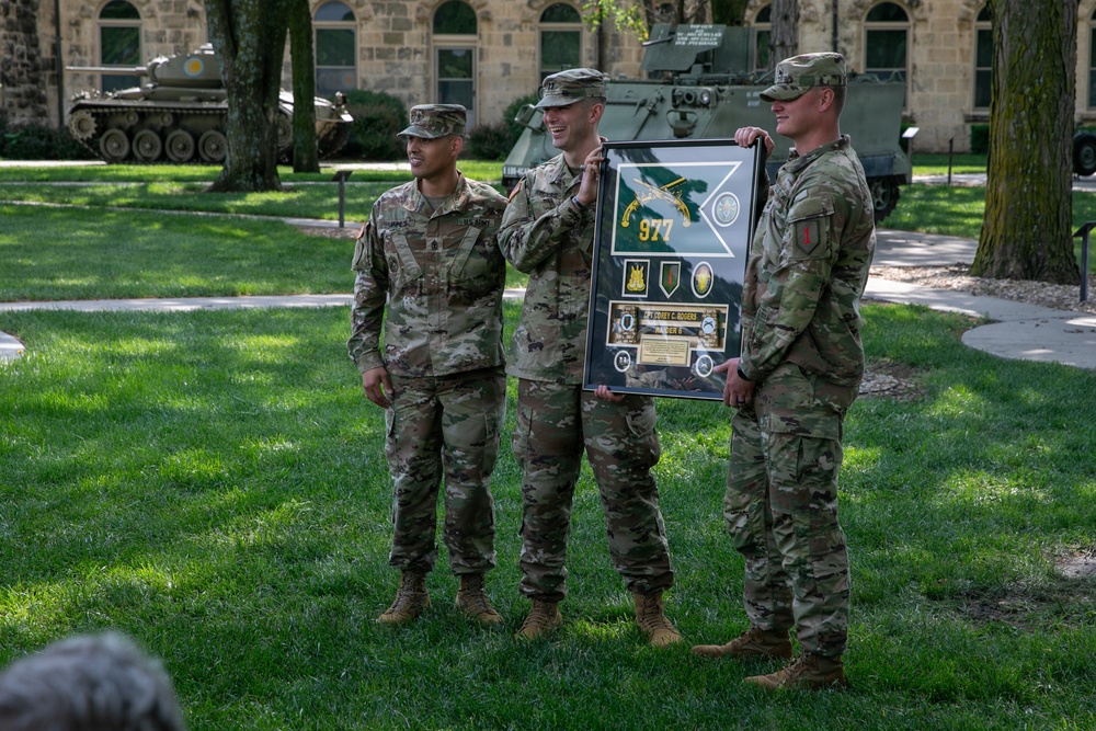 977th Military Police Company Change of Command on Fort Riley, Kan., May 18, 2026