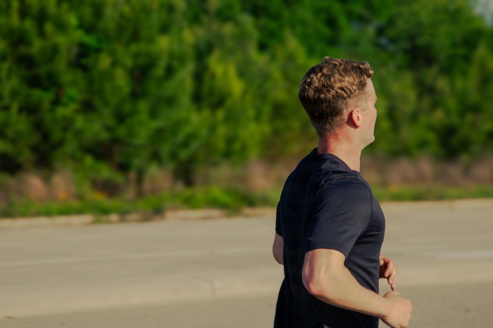 3rd Special Forces Group (Airborne) Soldier honors Staff Sgt. Robert J. Miller during annual memorial 5K