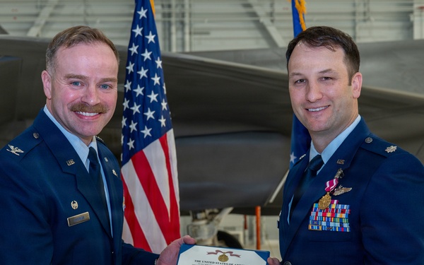 354th OSS Change of Command