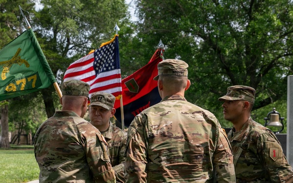 977th Military Police Company Change of Command Ceremony on Fort Riley, Kan., May 18, 2026