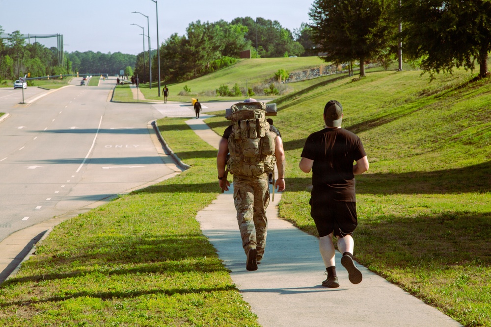 3rd Special Forces Group (Airborne) Soldiers honor Staff Sgt. Robert J. Miller during annual memorial 5K