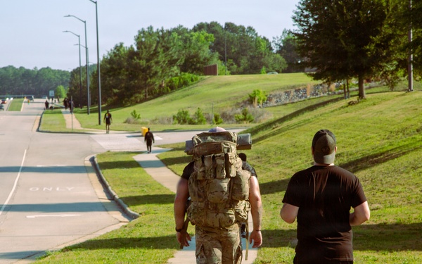 3rd Special Forces Group (Airborne) Soldiers honor Staff Sgt. Robert J. Miller during annual memorial 5K